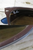 1J284SZ◎Ray-Ban　レイバン NEW WAYFARER　ニューウェイファーラー　RB2132　 サングラス　眼鏡フレーム　メガネ◎中古品_画像7