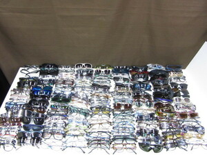 1D150SZ◎Zoff/ZoffSMART/JINS/サングラス/老眼鏡などを含む 200点超え 大量まとめ売り 眼鏡 ジャンク◎中古