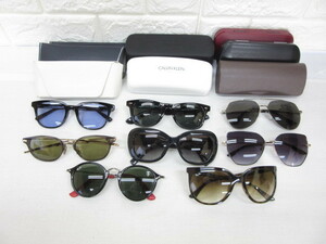 1D423SZ◎Ray-Ban レイバン (RB2447-N-M/RB4126)/VERSACE/TATRAS/CK/NEWERA/EDWIN等 サングラス 計8点◎中古