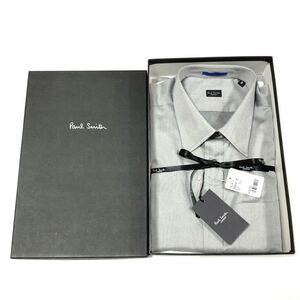 未使用品【ポールスミス】基準内 Paul Smith 長袖シャツ サイズ16/41 トップス ワイシャツ 綿100% 男性用 メンズ 箱有