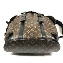 【ルイヴィトン】基準内 LOUISVUITTON バックパック モノグラム マカサー クリストファーPM リュックサック M43735 リュック 男性用 メンズ_画像3