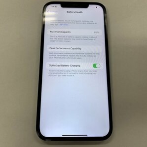 再BX393 SIMフリー iPhone12ProMax パシフィックブルー 256GB ジャンク ロックOFFの画像5