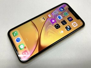 再CQ485 SIMフリー iPhoneXR イエロー 128GB