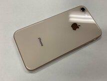 再BU200 SIMフリー iPhone8 ゴールド 128GB ジャンク ロックOFF_画像2