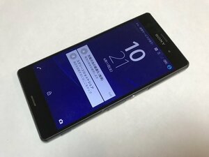 再FB097 au Xperia Z3 SOL26 ジャンク 判定○