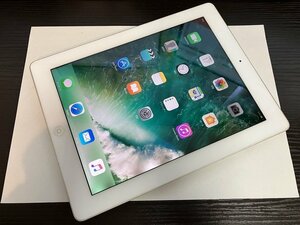 FI614 iPad 第4世代 Wi-Fiモデル A1458 ホワイト 32GB ジャンク ロックOFF