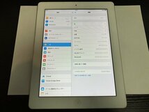 FI630 iPad 第2世代 Wi-Fiモデル A1395 ホワイト 16GB ジャンク ロックOFF_画像3