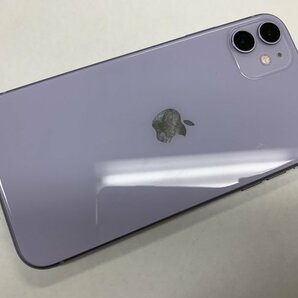 JD406 SIMフリー iPhone11 パープル 128GB ジャンク ロックOFFの画像2