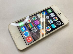 HG183 au iPhone5 16GB ホワイト 判定◯ ジャンク ロックOFF