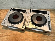 Pioneer パイオニア CDJ-800MK2 DJ機器 ターンテーブル 2台 ペア 通電確認済_画像1