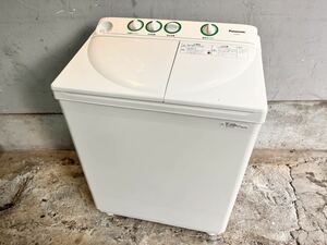 2016年製 2槽式 洗濯機 Panasonic パナソニック NA-W40G2 4.0kg 上開き 脱水給水機能 水位切替 通電確認済