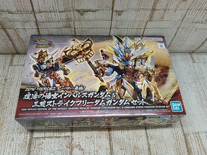 Hd8370-100♪【60】未組立 SDW HEROES ヒーロー再臨! 復活の悟空インパルスガンダム&三蔵ストライクフリーダムガンダムセット