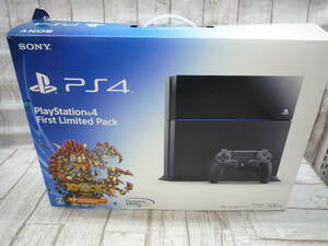 Ua8493-081♪【100】PS4 500GB First Limited Pack KNACK製品版プロダクトコード欠品