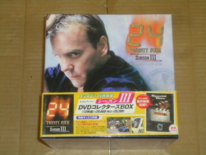 A4353-010♪【60】ジャンク品 24 TWENTY FOUR SEASONⅢ DVD コレクターズ BOX