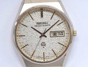 [中古品] 稼働品【SEIKO】セイコー GRAND QUARTZ グランドクォーツ 9943-8020 デイデイト メンズ 中古品 ヴィンテージ 中古品