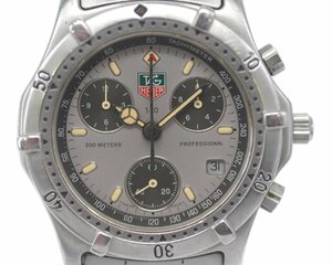 [中古品] 稼働品【TAG Heuer】タグホイヤー プロフェッショナル 200ｍ 1/10 クロノグラフ メンズ 560.206 クォーツ 動作OK 中古品