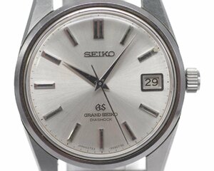 【SEIKO】セイコー GS グランドセイコー セカンドモデル 5722-9991 メンズ シルバー文字盤 手巻 中古品