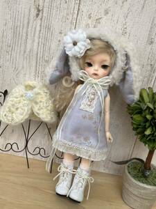 ＊soom iMda 《1.7》手作り洋服~垂れ耳ウサギ ~花柄＊