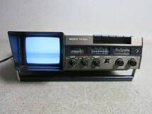 【●】1978年製！ソニー:『 FX-402A』・テレビ/ラジオ/カセットレコーダー//1978！SONY:『FX-402A』・Portable TV/Radio/Cassette Recorder_画像10
