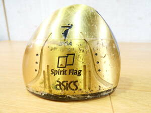 ■asics アシックス パークゴルフクラブ Spirit Flag Back Cavity WS-1 約511g IPGA 現状品＠120(12)