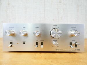 S) PIONEER パイオニア SA-6600II ステレオプリメインアンプ 音響機器 オーディオ ※ジャンク/通電OK！ @100 (1)