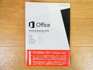 ★(HIG-6) Microsoft Office Home & Business 2013 Word/Excel/Outlook/Power Point ※現状渡し/動作未確認 @送料180円 