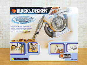 未使用！ BLACK&DECKER Dustbuster Flexi ブラック＆デッカー Z-PD1200 コードレス掃除機 クリーナー ＠80(1)