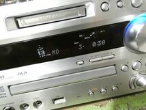 ONKYO オンキョー FR-N7EX CD/MDチューナーアンプ オーディオ機器 ※通電OK ジャンク@80(12)_画像2