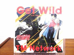 ●(G-9) TM NETWORK 「 Get Wild / Fighting 」 EP盤 ※シティハンター 07・5H－347 @送料370円