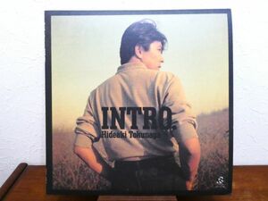 S) 徳永英明「 INTRO イントロ 」 LPレコード 帯付き AY28-16 @80 (S-43)