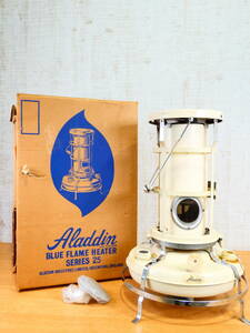 S) Aladdin SERIES 25 P250052 アラジン デラックス ブルーフレームヒーター 石油ストーブ 暖房器具 ※現状渡し@140(12)
