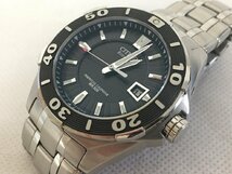 【YI-20026】1円 CITIZEN シチズン 電波ソーラー 腕時計 E764-S073278 パーペチュアルカレンダー 300M デイト 黒文字盤 現状品【千円市場】_画像2