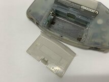 【N-5460】任天堂 Nintendo GAMEBOY ADVANCE ニンテンドー ゲームボーイアドバンス 本体 GBA ミルキーブルー AGB-001 ソフト付【千円市場】_画像5