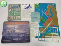 【H3-0667】レトロ 当時物 ボードゲーム WAR AT SEA 英独大西洋の戦い アバロンヒル Avalon Hill 外箱付 現状品【千円市場】_画像1