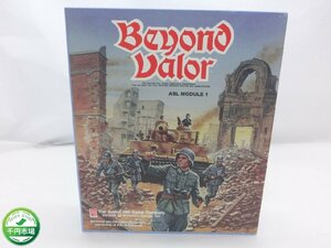 【H3-0654】BEYOND WATERLOO ボードゲーム ユニット未切断 ASL MODULE 1 ウォーゲーム サイコロ付 現状品【千円市場】