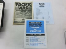 【H3-0566】WORLD WAR II PACIFIC THEATER OF OPERATIONS ボードゲーム ユニット未切断 ダイス付 現状品【千円市場】_画像3