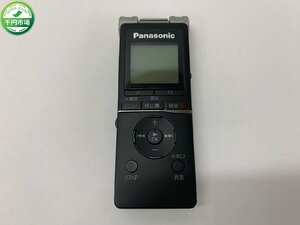 【WR-0050】Panasonic RR-XS470 ICレコーダー ボイスレコーダー ポータブルラジオ 黒 ブラック 現状品【千円市場】