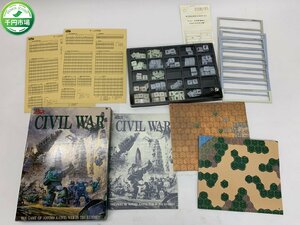 【H3-0682】レトロ 当時物 装甲騎兵ボトムズ CIVIL WAR クメン内乱 FS-005 ボードゲーム ツクダホビー 外箱付 現状品【千円市場】