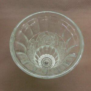 【WU-0001】BOHEMIA ボヘミアガラス グラス クリスタル 花瓶 花器 フラワーベース 飾り インテリア 現状品【千円市場】の画像2