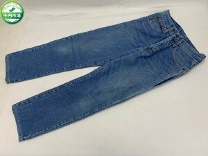 【YF-0302】ヴィンテージ ARMANI JEANS ハイウエスト デニムパンツ ジーンズ size32 アルマーニ GAプレート 現状品【千円市場】