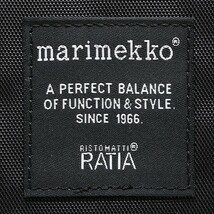 【新品・送料無料】マリメッコ ショルダーバッグ 047241 999 ブラック 黒 Marimekko MY THINGS マイシングス ユニセックス 即決_画像10