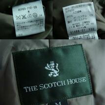 【難あり】THE SCOTCH HOUSE ザ・スコッチハウス 中綿ジャケット ブラウン (M)_画像10