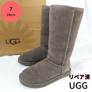 UGGaustralia【アグ】ムートンブーツ クラシックトール グレー