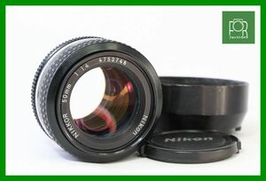 【同梱歓迎】【動作保証・点検済】良品■ニコン Nikon AI NIKKOR 50mm F1.4■GGG1107