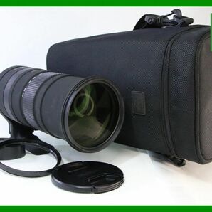 【同梱歓迎】実用■シグマ SIGMA DG 150-500mm F5-6.3 APO HSM OS キヤノン■ケース付き■HHH117の画像1