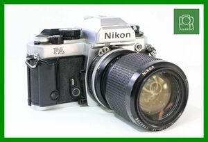 【同梱歓迎】ジャンク■ニコン Nikon FA ボディ+35-105mm■JJJ510