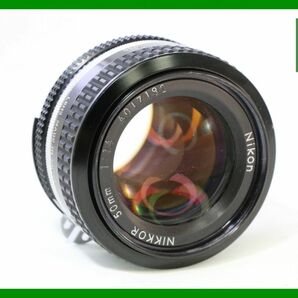 【同梱歓迎】【動作保証・点検済】良品■ニコン Nikon NIKKOR 50mm F1.4■DDD209の画像1