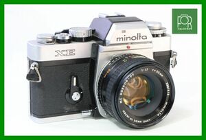 【同梱歓迎】ジャンク■ミノルタ MINOLTA XE ボディ+MC ROKKOR-PF 50mm F1.7■E265