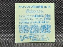 ハリマ王の伝説　15-超　夢魔ドリム①　カバヤ　中古　当時物　マイナーシール_画像2