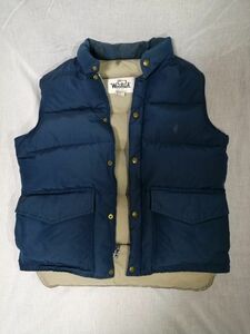 ウールリッチ　Woolrich　 ダウンベスト ネイビー